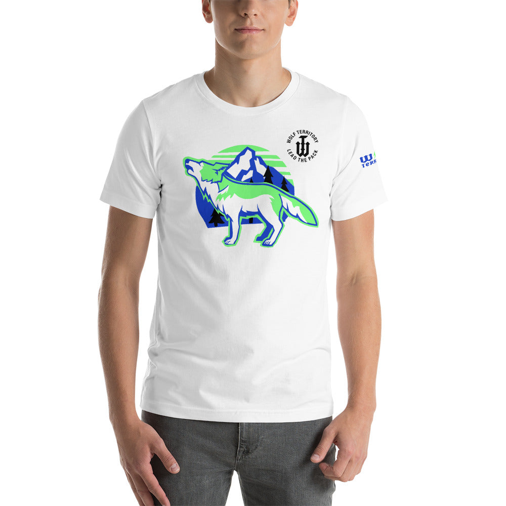 Wilderness T-Shirt Blue and Green
