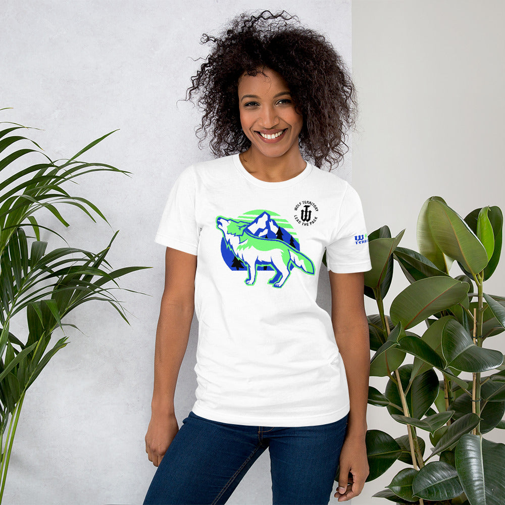 Wilderness T-Shirt Blue and Green