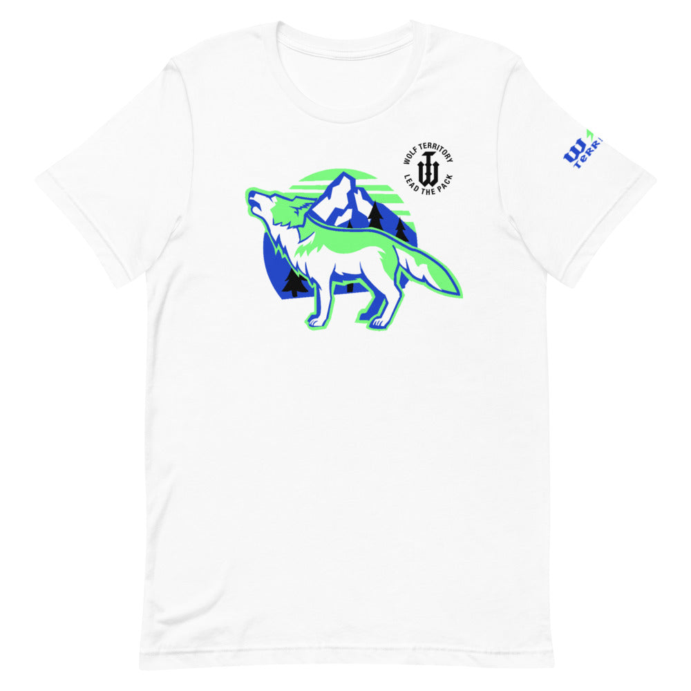 Wilderness T-Shirt Blue and Green