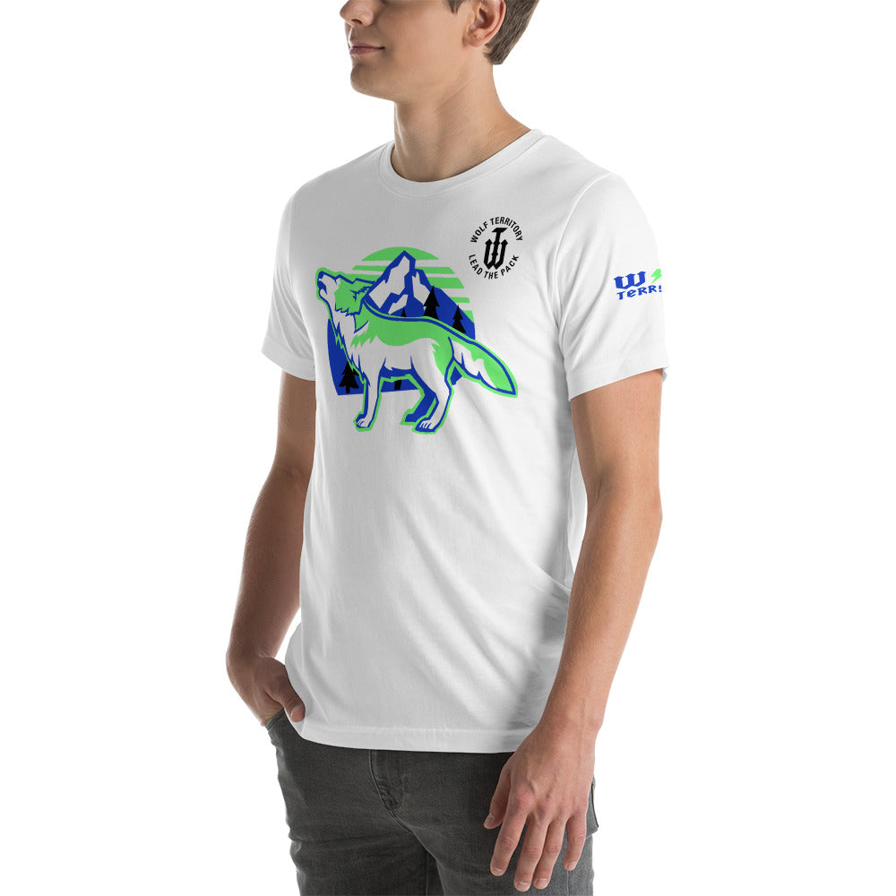 Wilderness T-Shirt Blue and Green